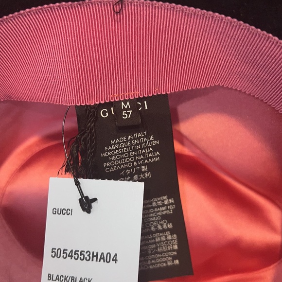 ๐ฏRARE - AUTHENTIC GUCCI MOON FELT FEDORA - Picture 8 of 13